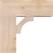 Ekena Millwork Westlake Block Smooth Bracket w/ Offset Brace, Douglas Fir, 7 1/2"W x 18"D x 18"H BKT0806X18X18WTL05SDF - alternate 2